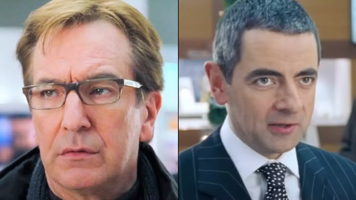 The bizarre secret reason Rowan Atkinson wraps gift so slowly in iconic Love Actually scene