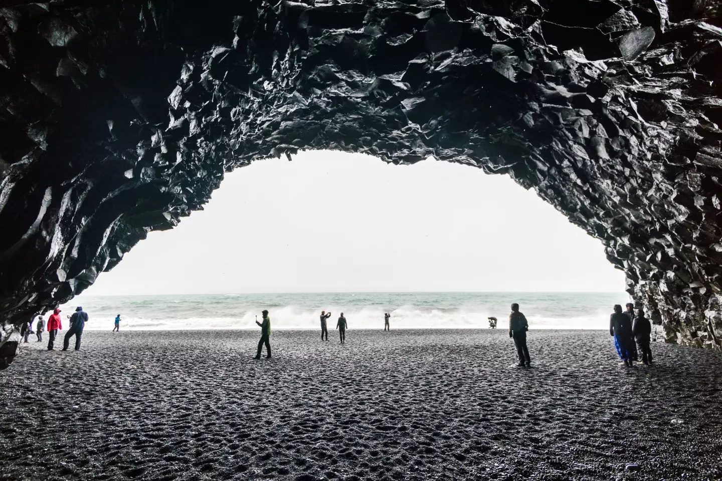 Reynisfjara Beach.