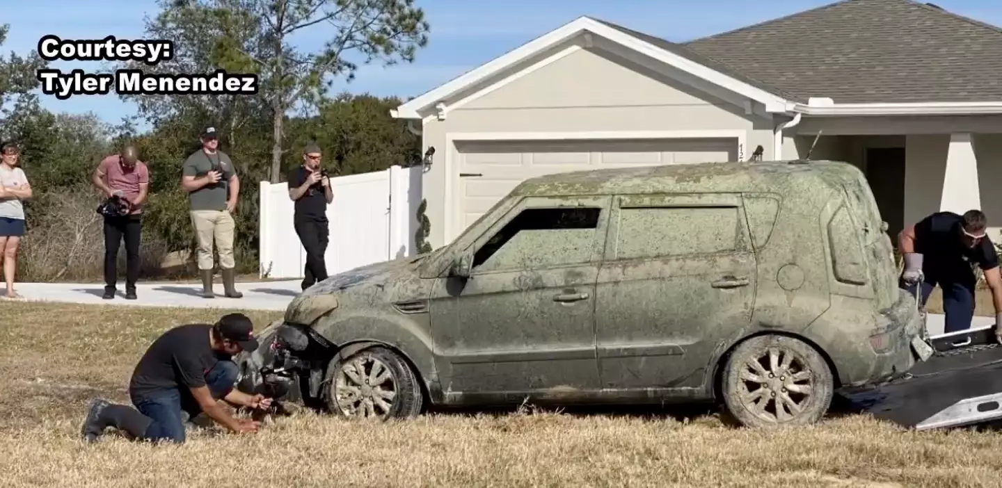 The vehicle Jan was driving.