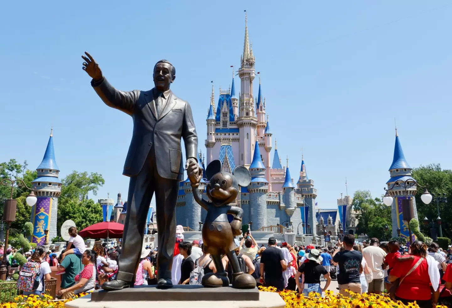 Disney has since filed to dismiss the case. (Gary Hershorn/Getty Images)