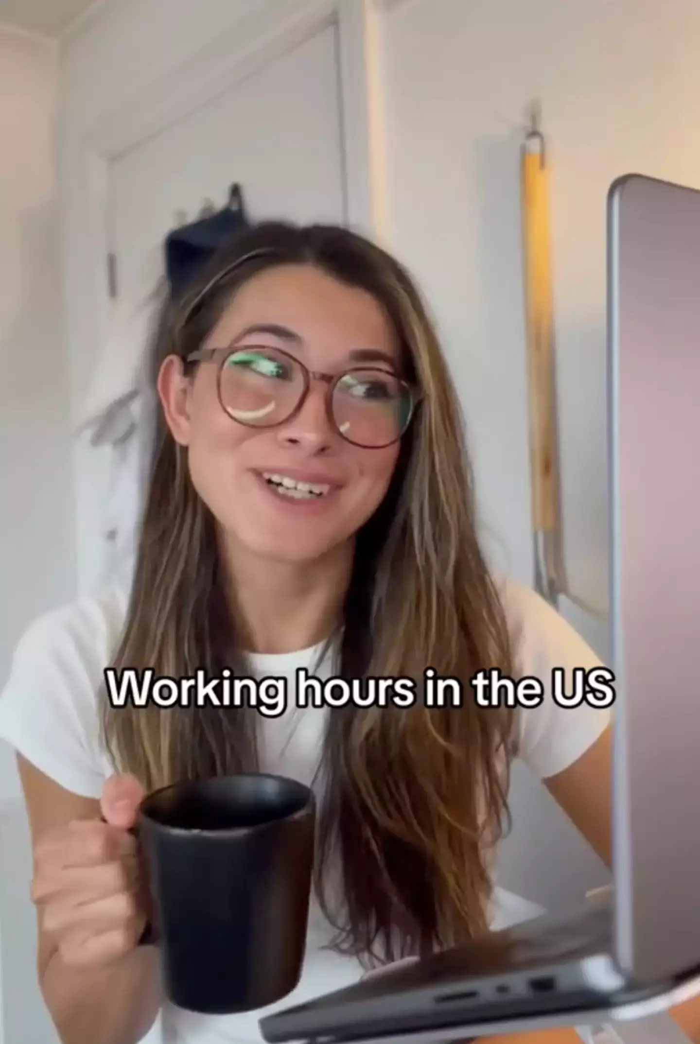 The TikToker revealed the drastic difference between annual leave in the UK and the US.