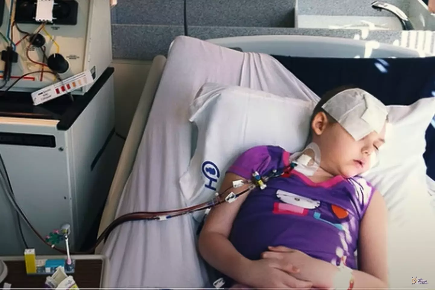 Emily Whitehead was diagnosed with leukaemia when she was just five years old.