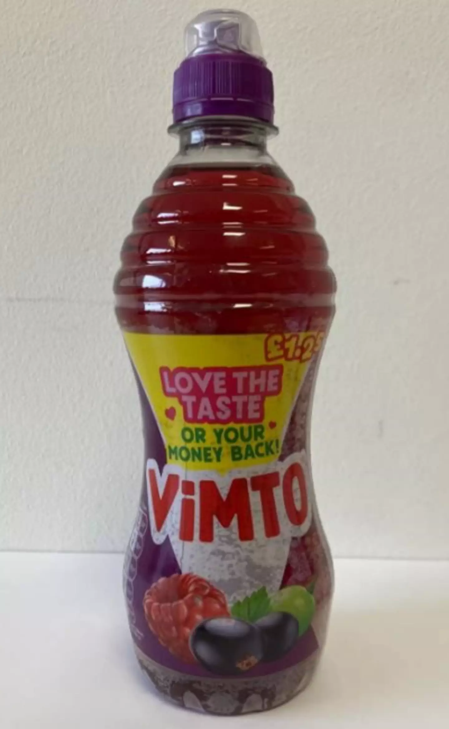 Certain batches of Vimto are affected.