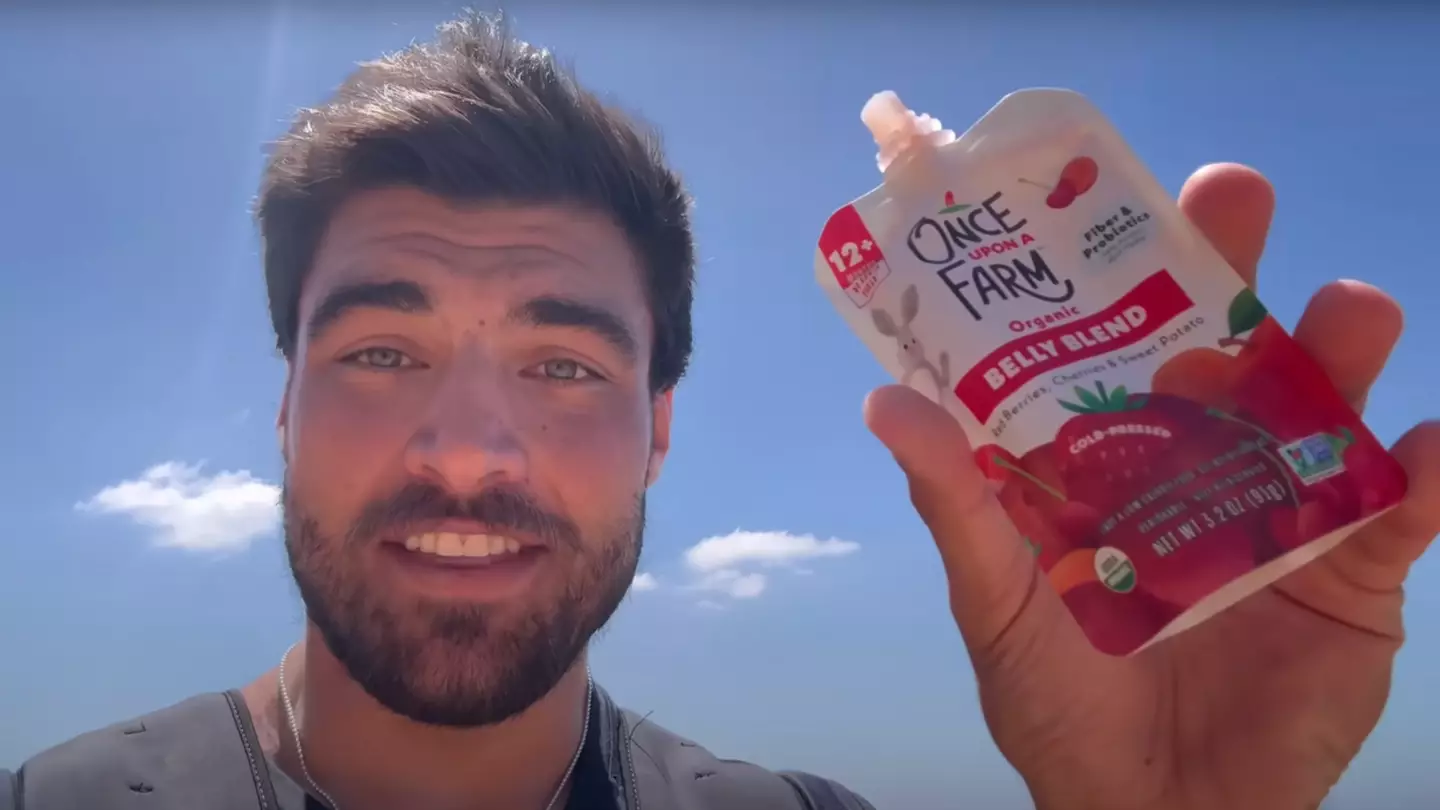Man who lived on baby food for a week reveals shocking impact it had on his body