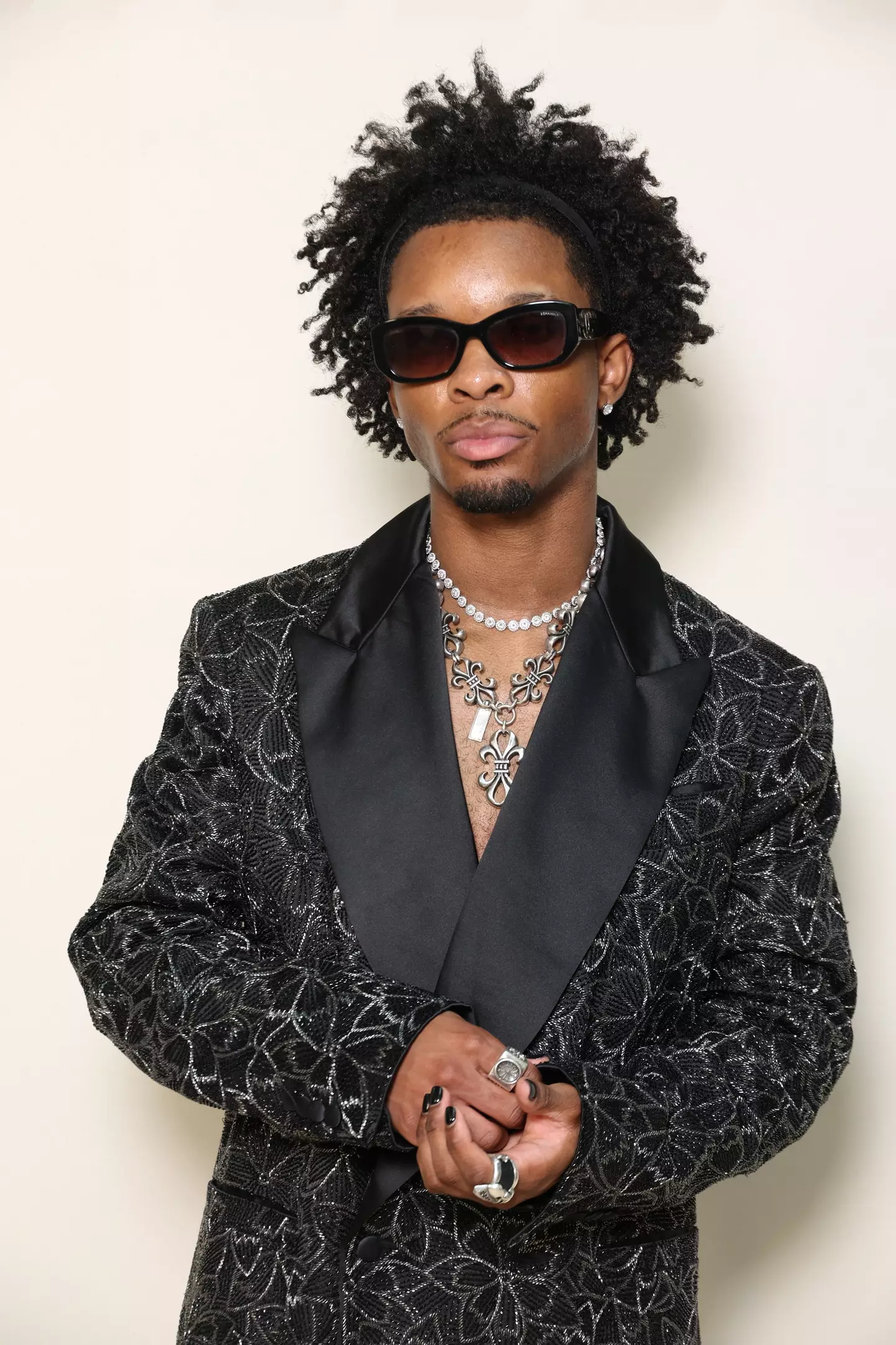 A spokesperson for D4vd said he was aware of what had happened and was 'fully cooperating with the authorities' (Pascal Le Segretain/Getty Images)