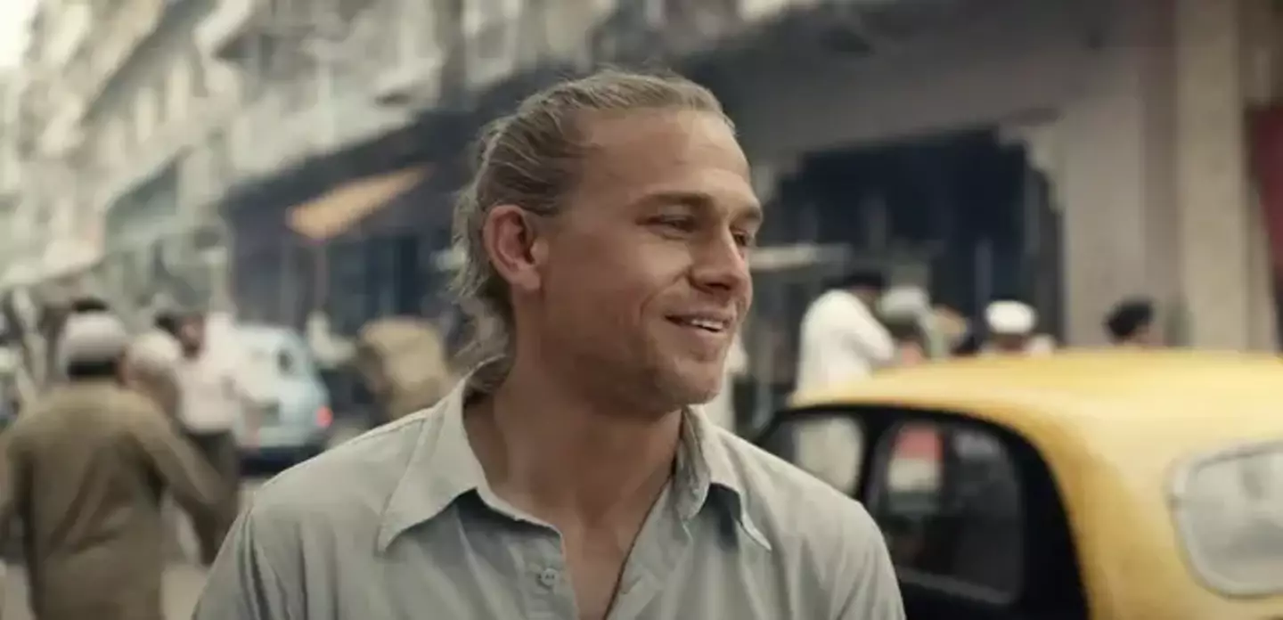 In his new series Shantaram, Hunnam plays an Australian fugitive named Lin Ford who lives in 1980s Bombay.
