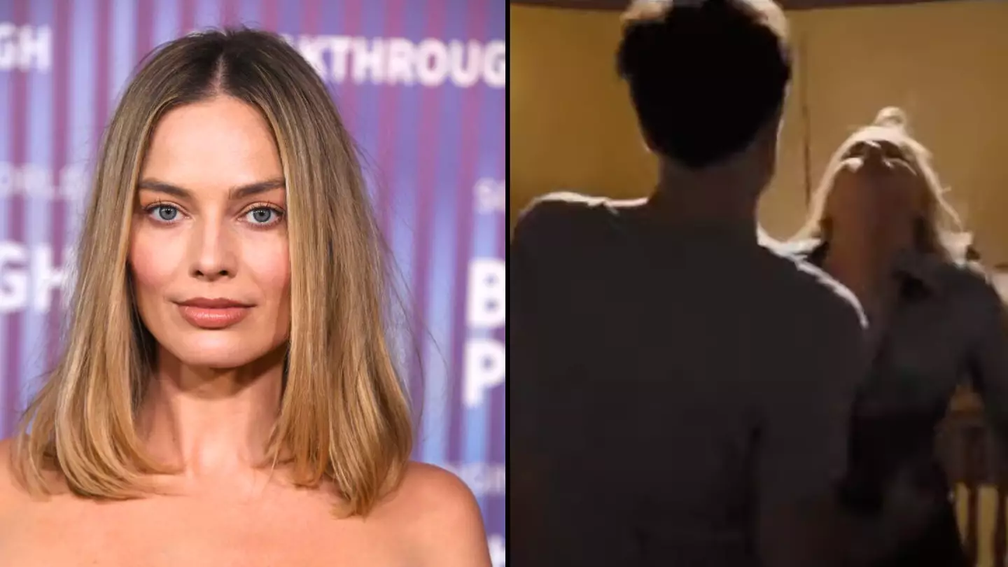 Margot Robbie has made an admission about being punched by Leonardo DiCaprio in Wolf of Wall Street