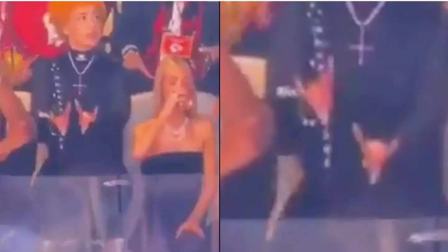 Conspiracy theorists accuse Ice Spice of being a ‘satanist’ after spotting ‘secret’ signals during Super Bowl