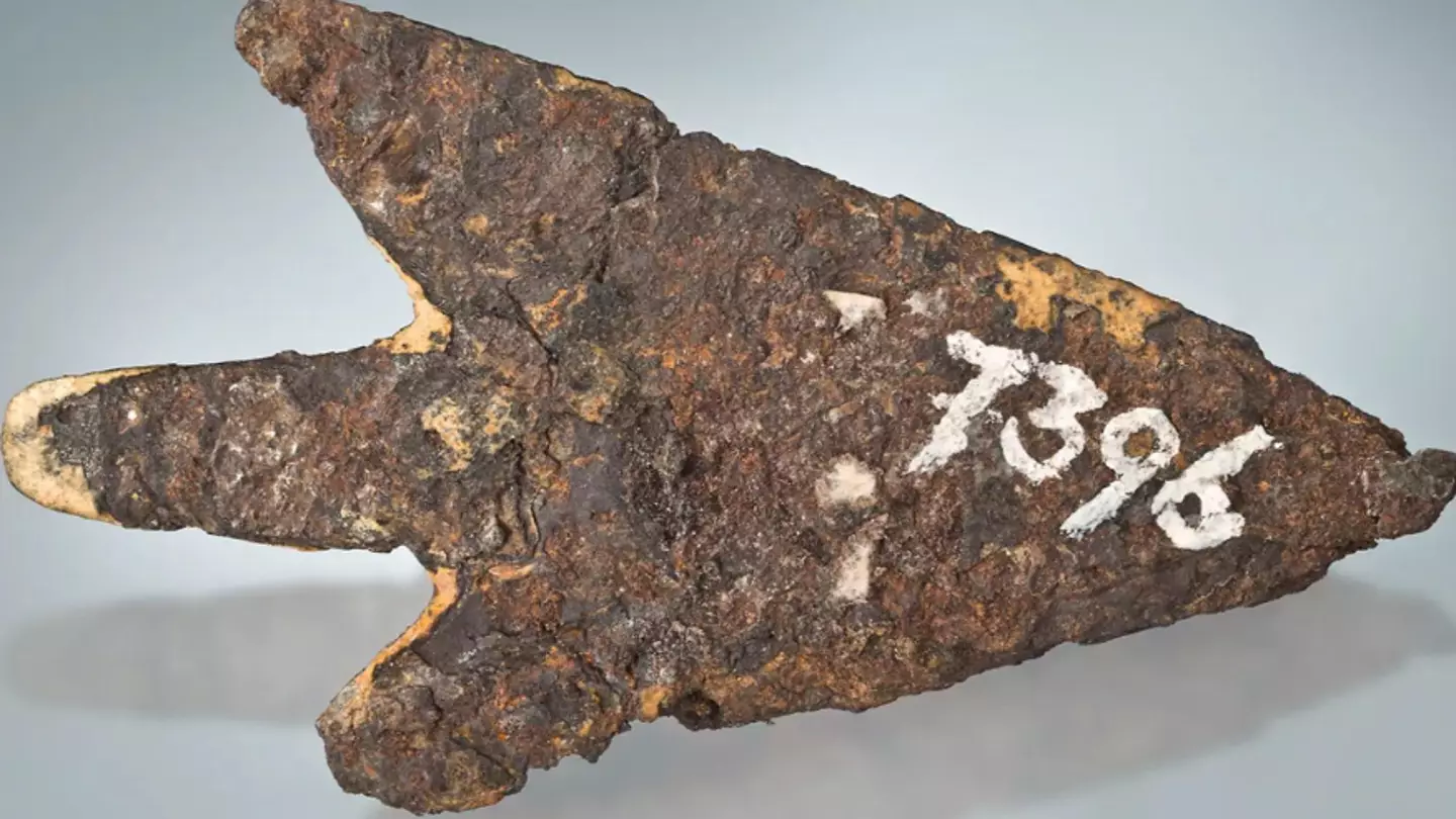 ‘Alien iron’ made more than 3,000 years ago as a weapon has been discovered