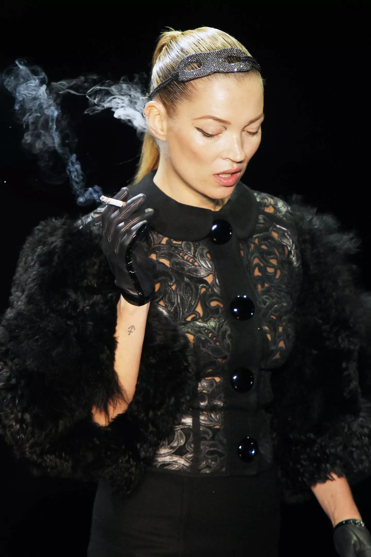 Kate Moss has even smoked on the catwalk (Antonio de Moraes Barros Filho / WireImage)