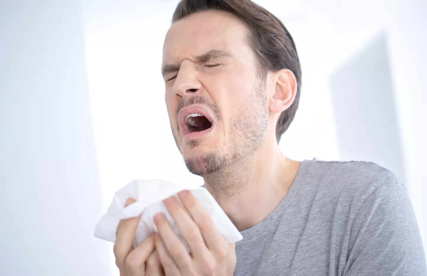 There are a number of symptoms that signal whether you have Covid or hay fever (Getty Stock Image)