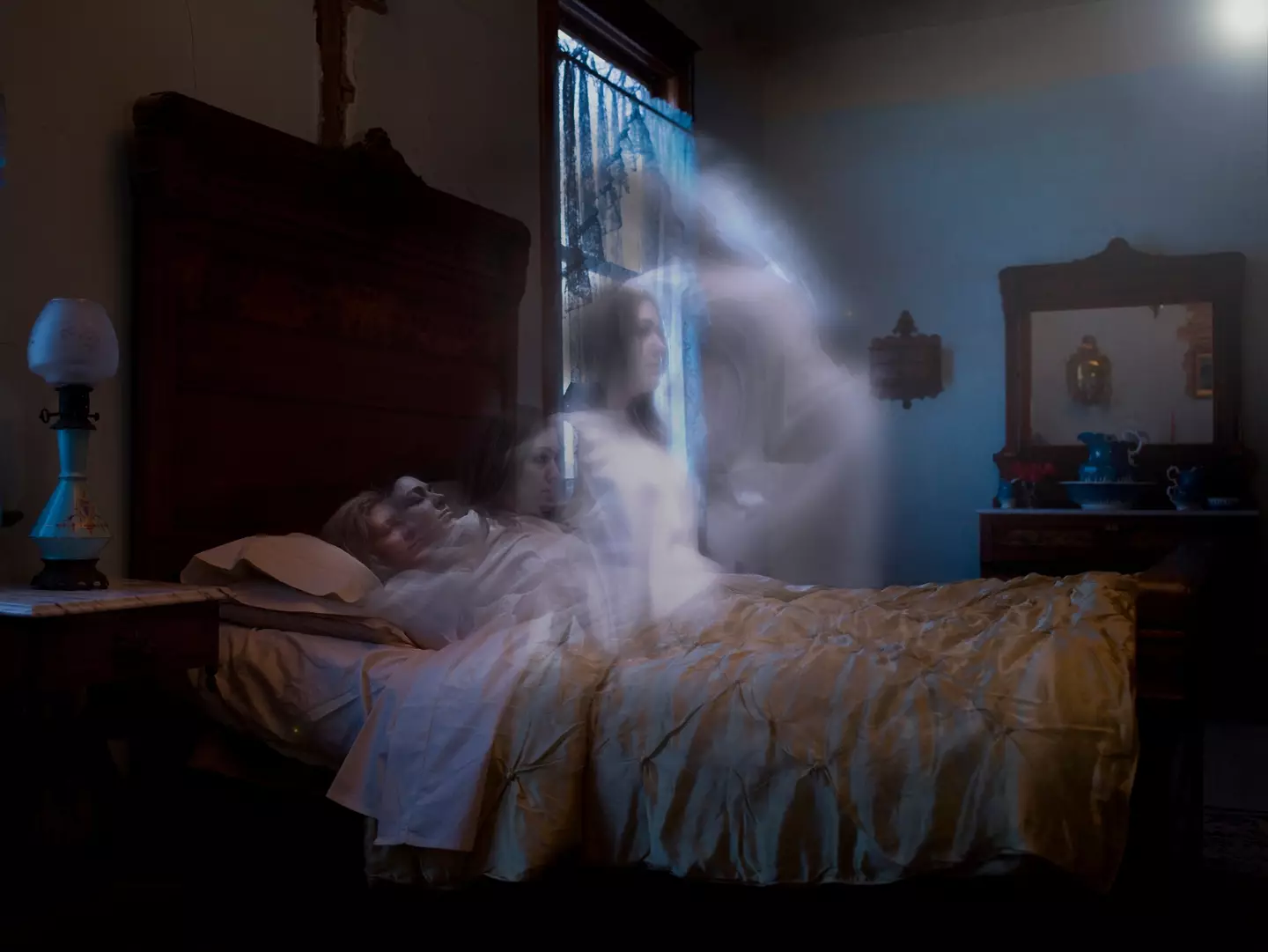 A NDE can involve out-of-body experiences (Getty Stock Image)