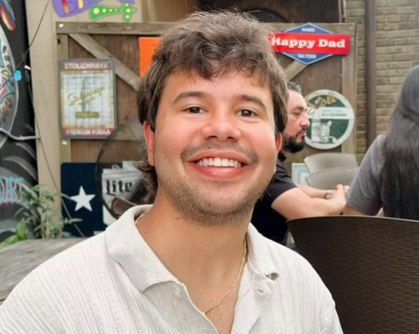 Aaron shared his symptoms in order to raise awareness about the cancer (TikTok/aarond_2)