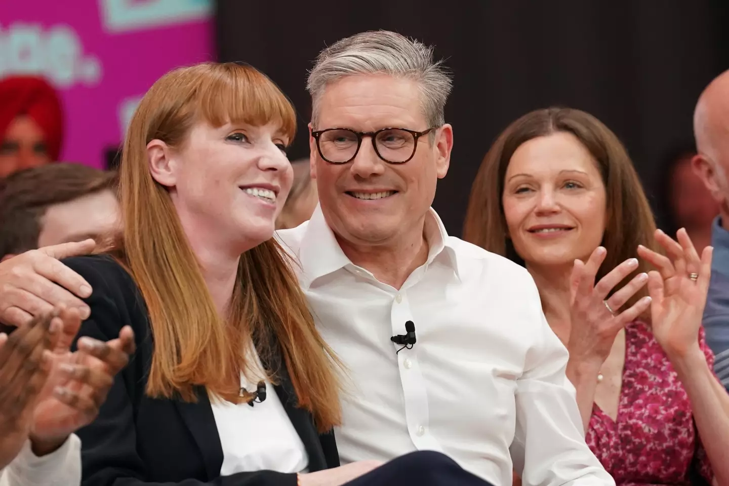Angela Rayner and Keir Starmer will lead the new Labour government (Stefan Rousseau/PA Wire)