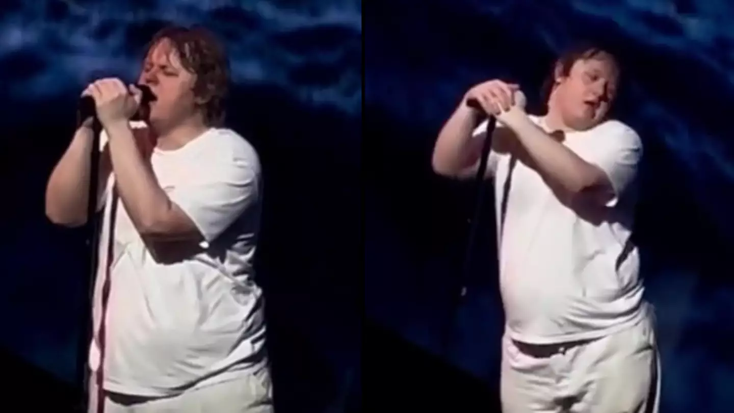 Lewis Capaldi fans finish song for him as he experiences Tourette's symptoms mid-show