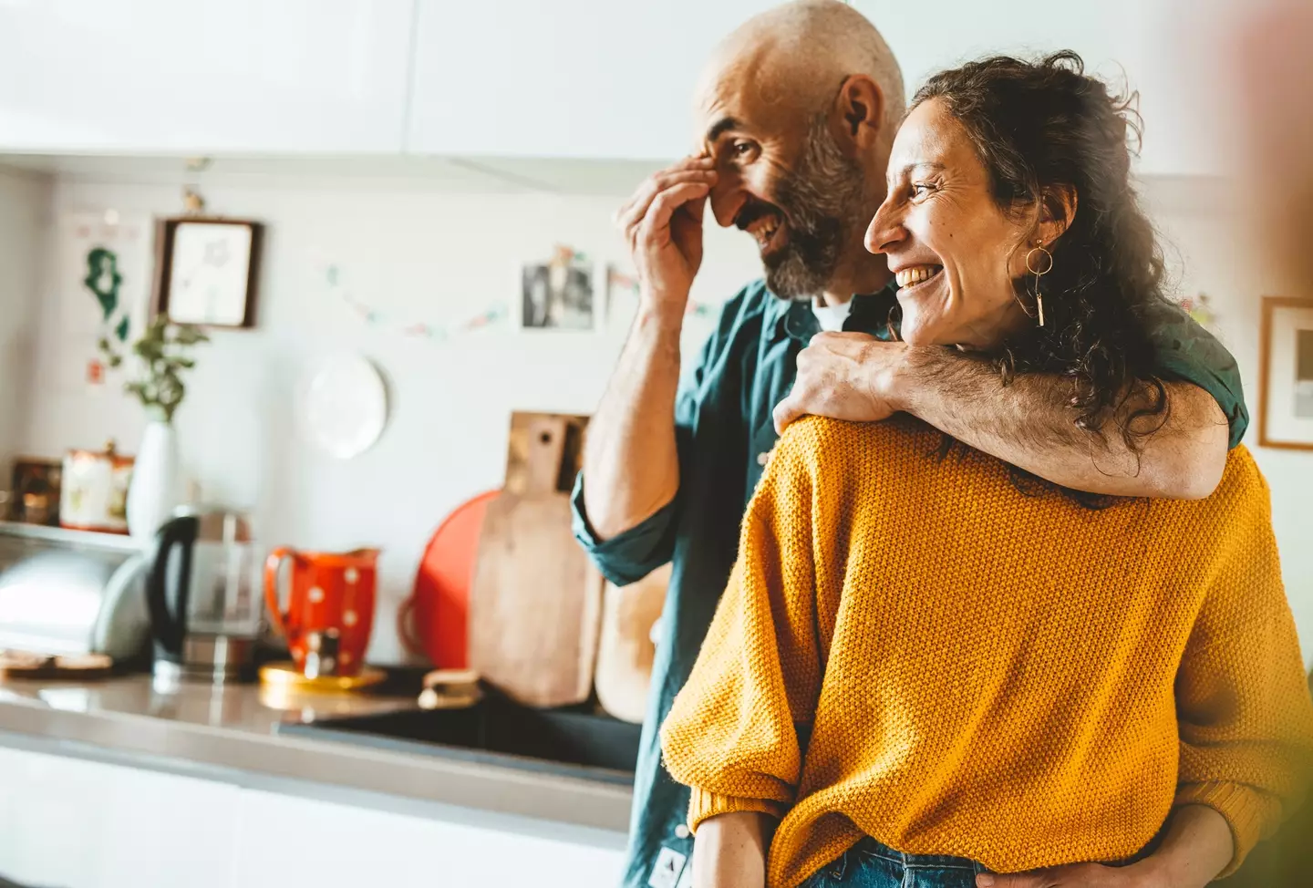 "We had an argument but now I feel like I understand you more. I'll tell my solicitor I don't need those divorce papers after all" (Getty Stock Photo)