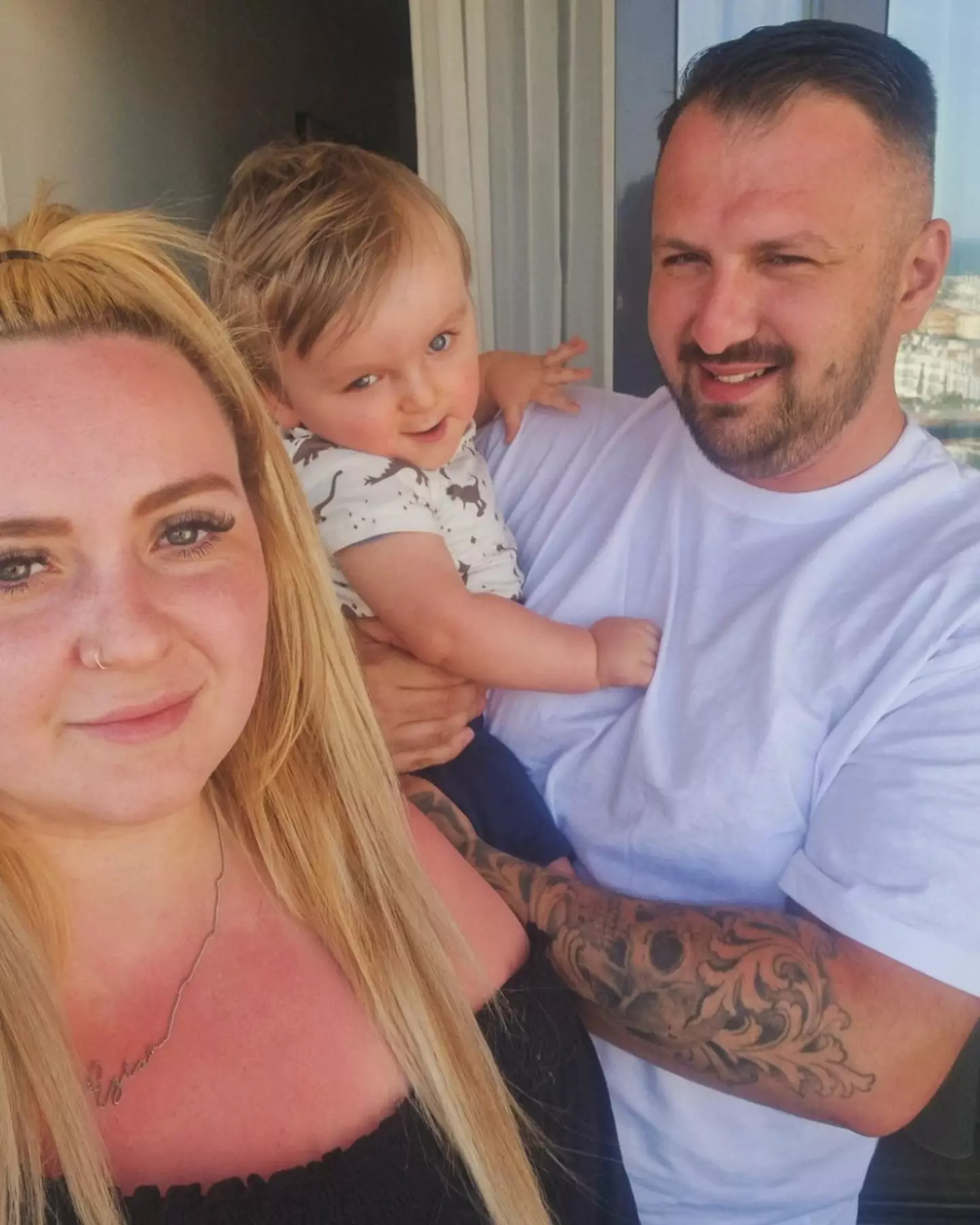 The youngster has since been diagnosed with a rare disease called Leigh syndrome (SWNS)