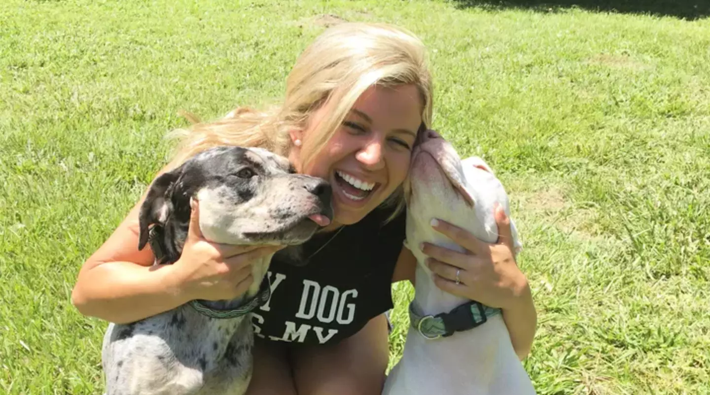 King (left) attacked Shayna unprovoked (GoFundMe)