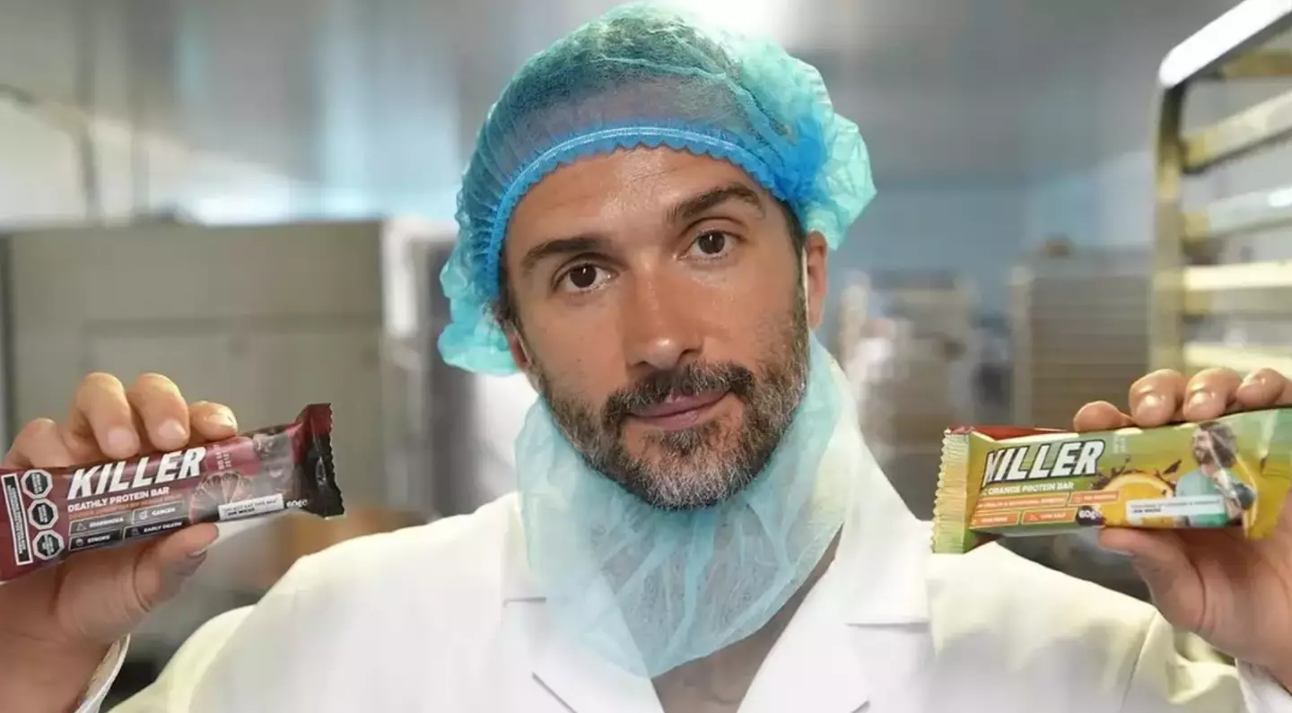 Joe Wicks released the Killer Bar (Channel 4)