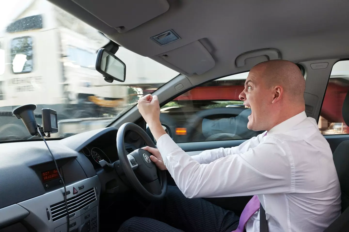 Drivers can only use their horn in specific situations.