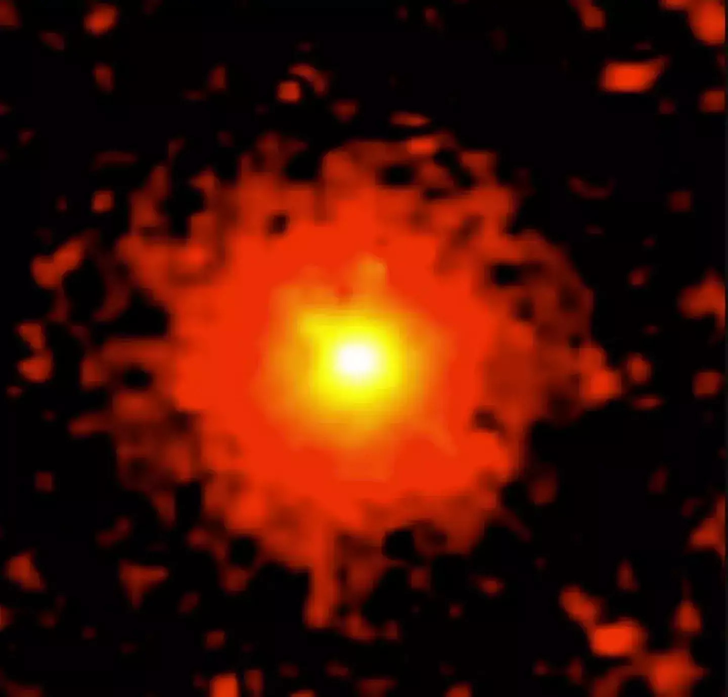 The terrestrial object is experiencing 'non-gravitational acceleration' (NASA)