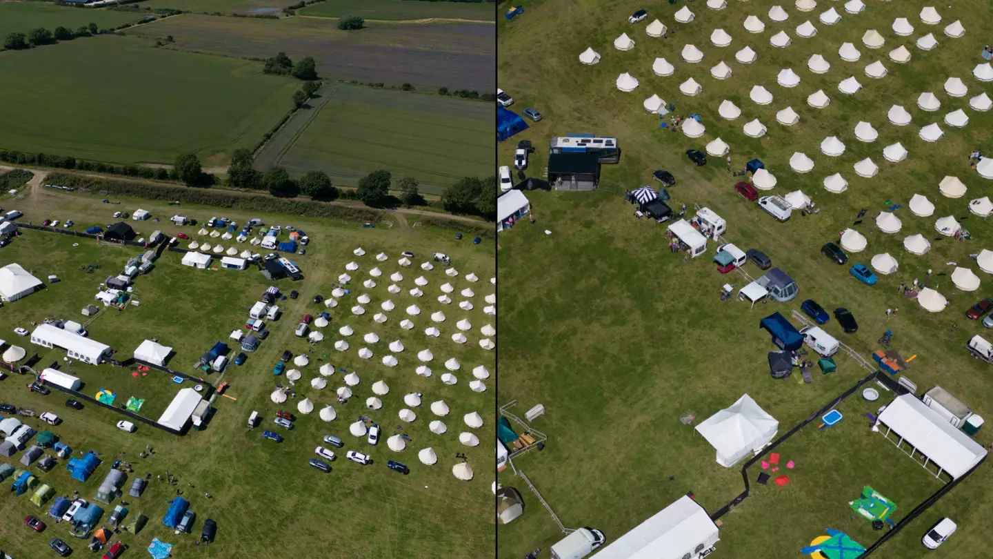 Strict rules at Britain's biggest swingers festival that thousands attended at the weekend
