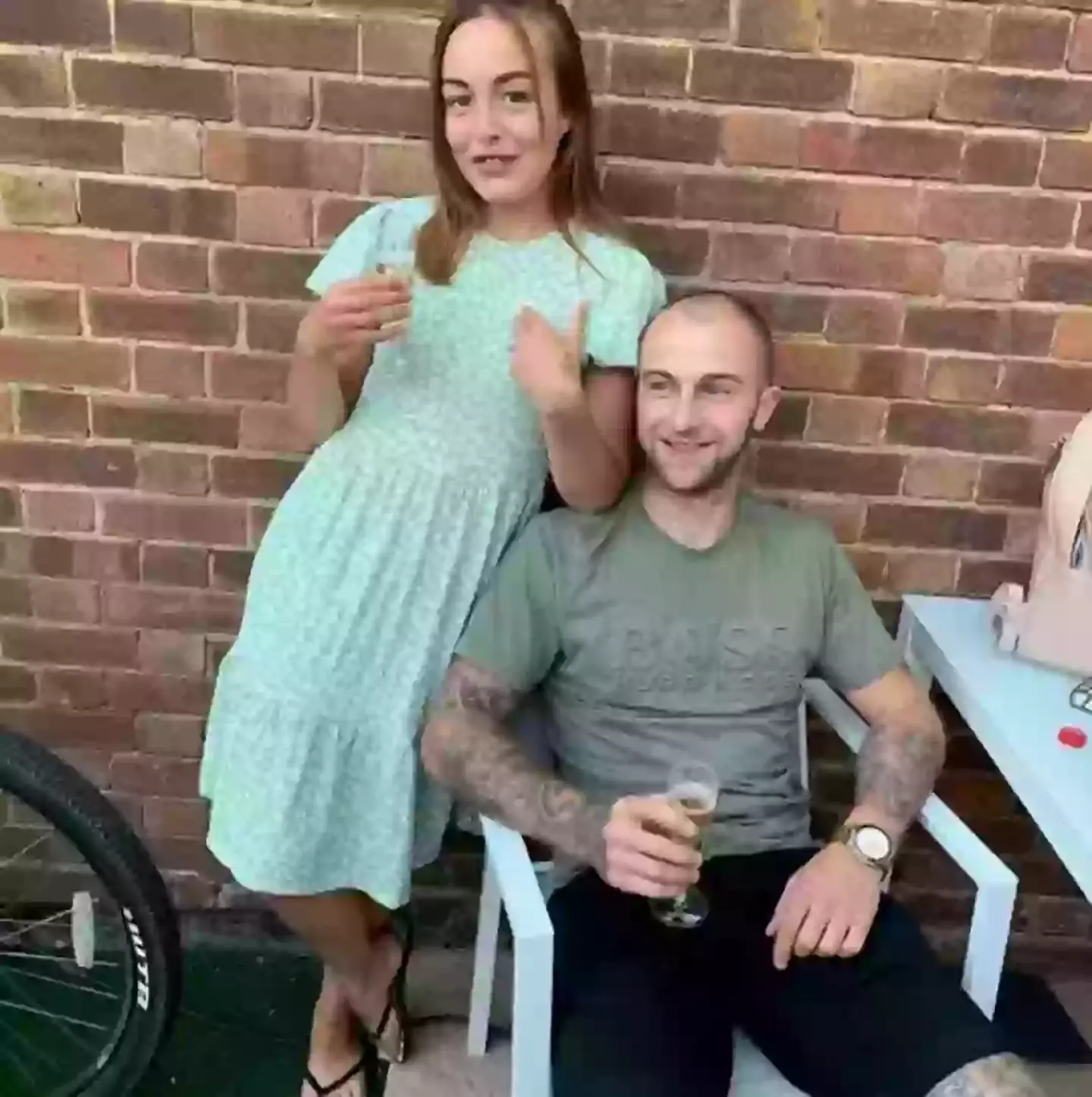 Luke last saw Beth alive when she got into the ambulance. (GoFundMe)