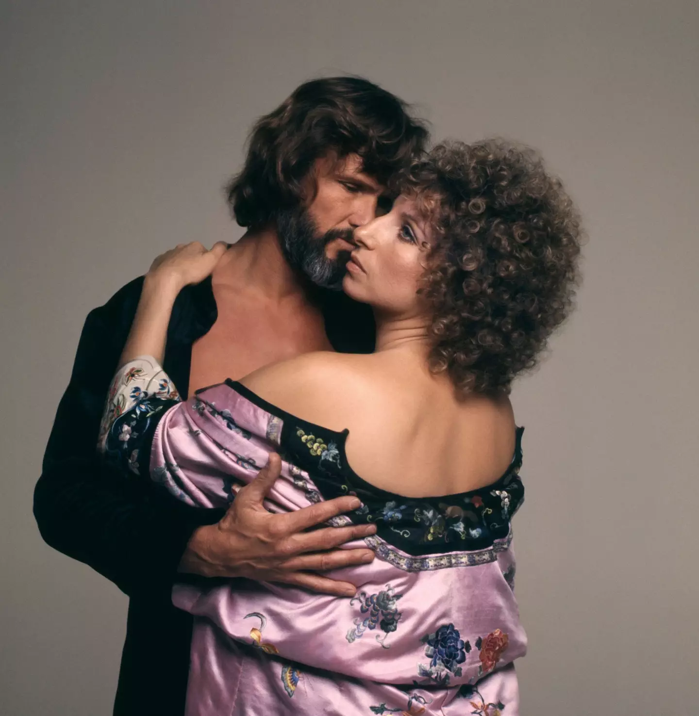 Kristofferson and Streisand starred in the 1976 A Star is Born. (Screen Archives/Getty Images)