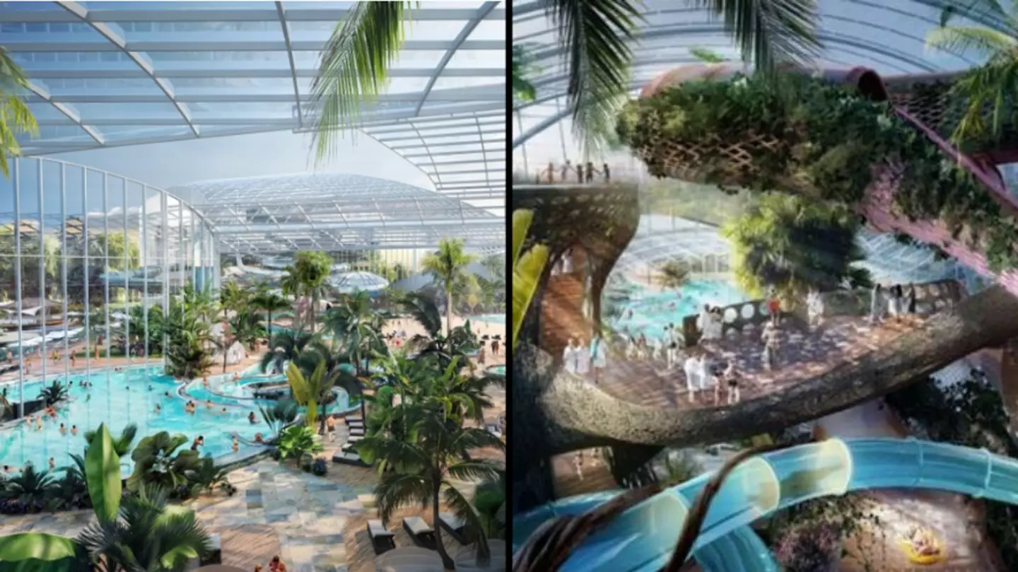 UK’s First Ever All-Season Beach To Be Opened Inside Spectacular £250 Million Waterpark