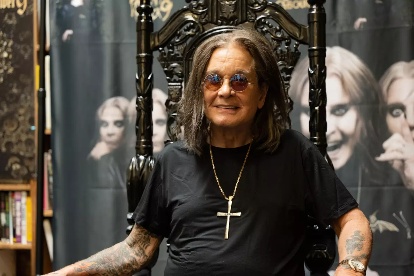 Ozzy died aged 76 (Scott Dudelson/Getty Images)