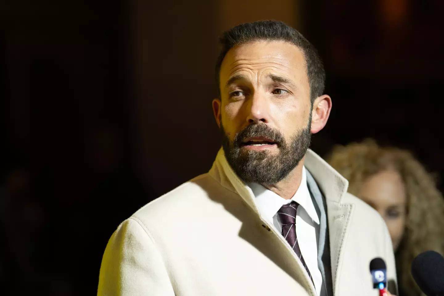 Ben Affleck was asked about the challenges he faced in playing an alcoholic character (Marcus Ingram/Getty Images)