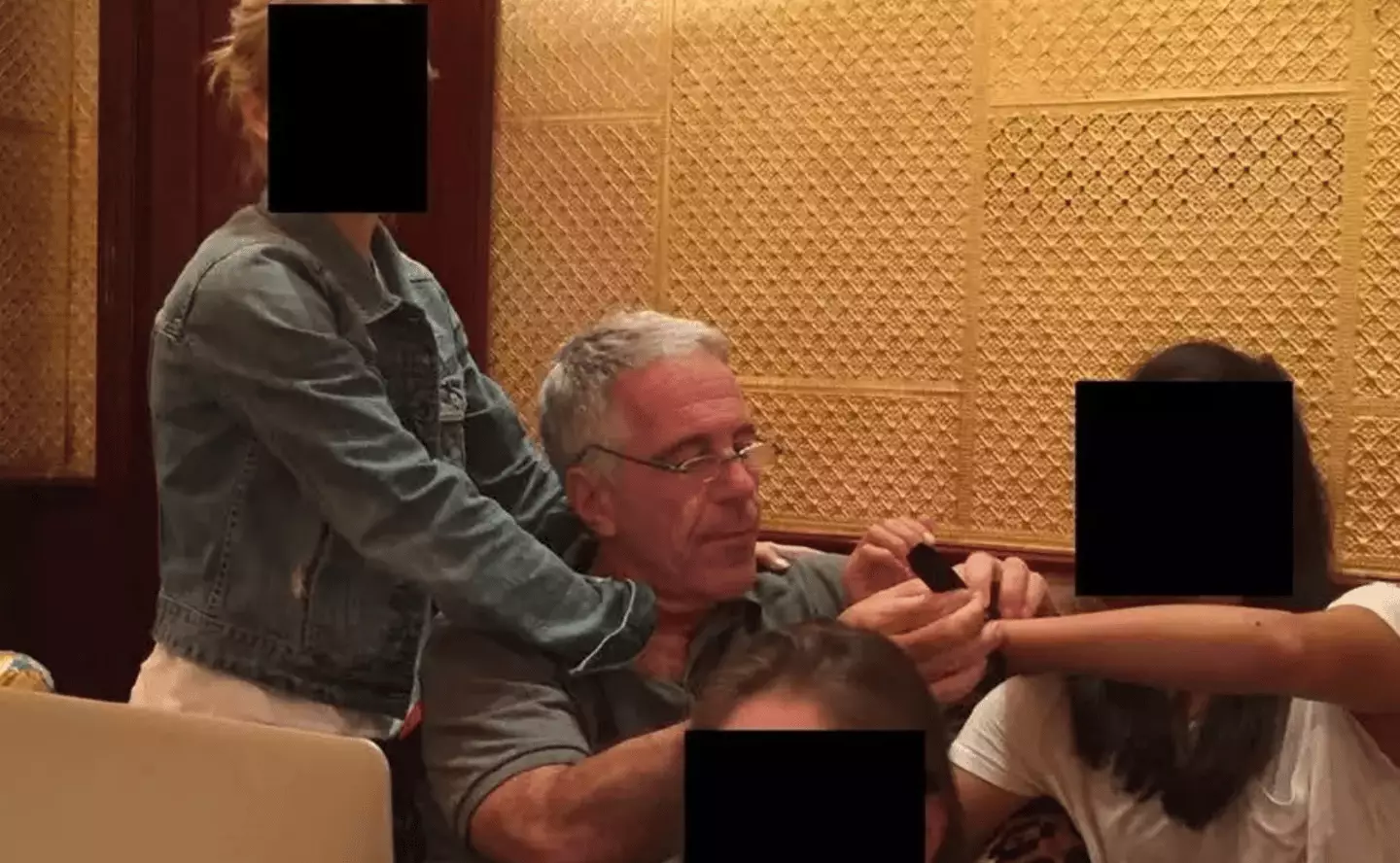 Epstein claimed the cellmate was also trying to extort money from him (US Department of Justice)