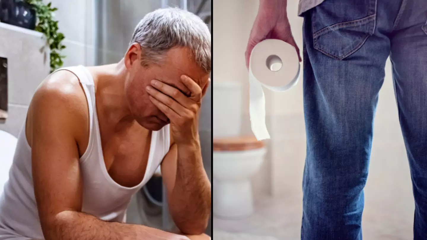 The surprising reason young men spend so much time on the loo
