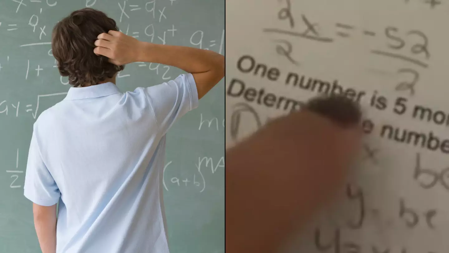 Complicated maths puzzle leaving people in tears even though the solution is simple