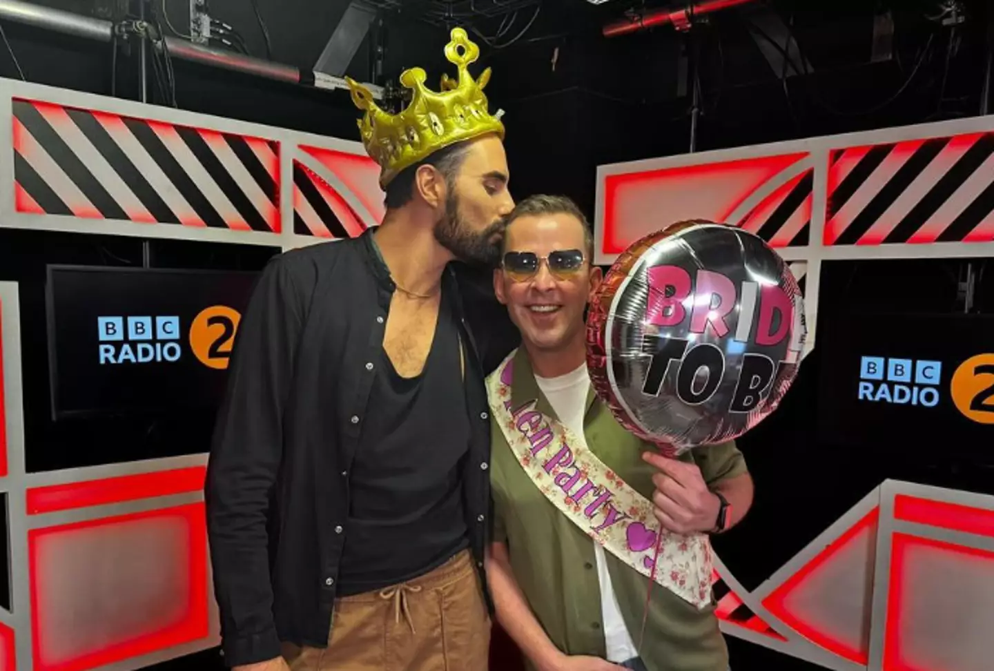 The presenter had celebrated with Rylan Clark ahead of the ceremony. (Instagram/@realscottmills)