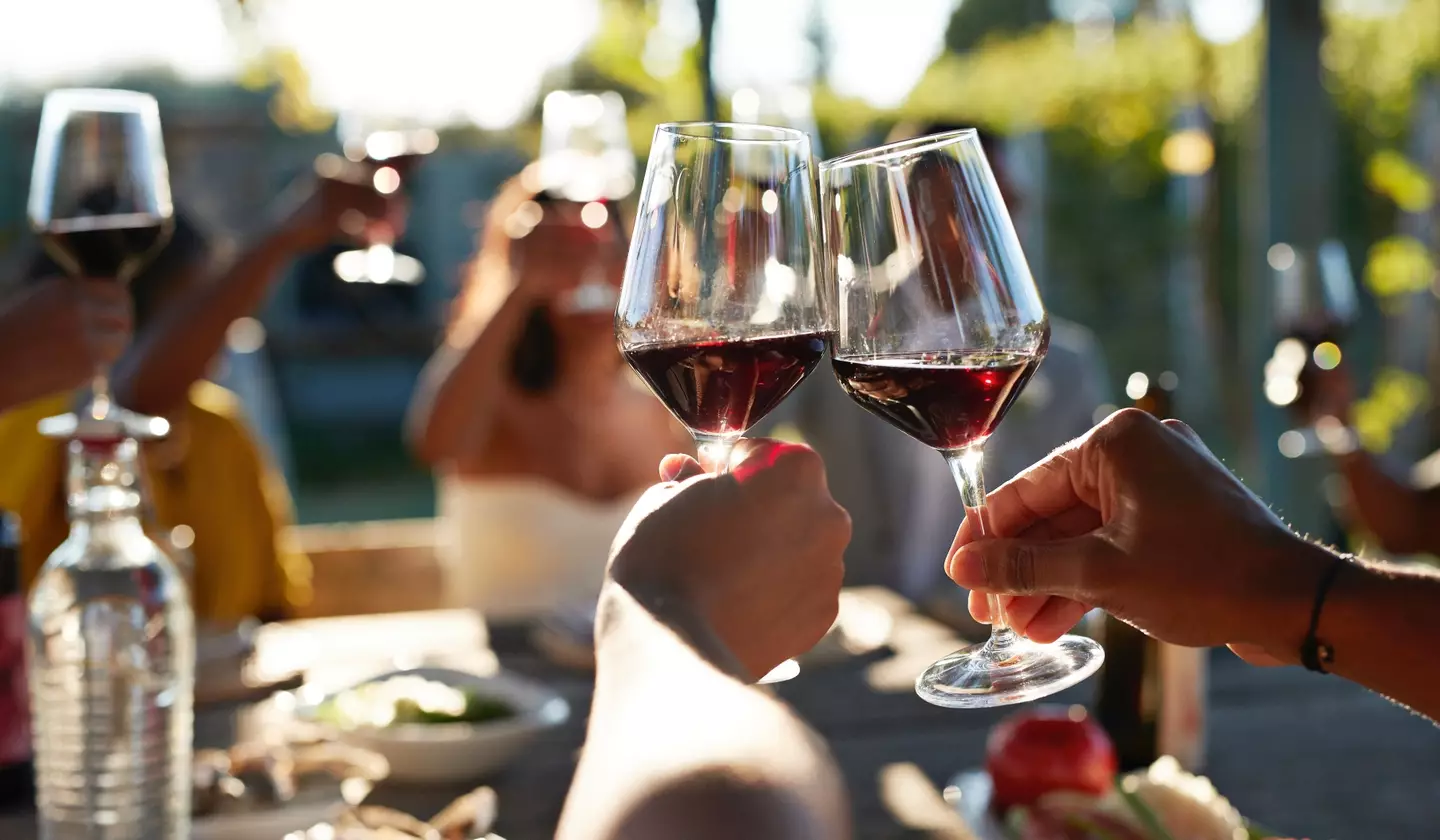 A strange symptom may emerge when you drink alcohol (Getty stock photo)