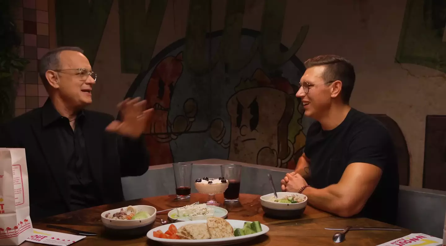 Tom Hanks spoke about his impressive career.