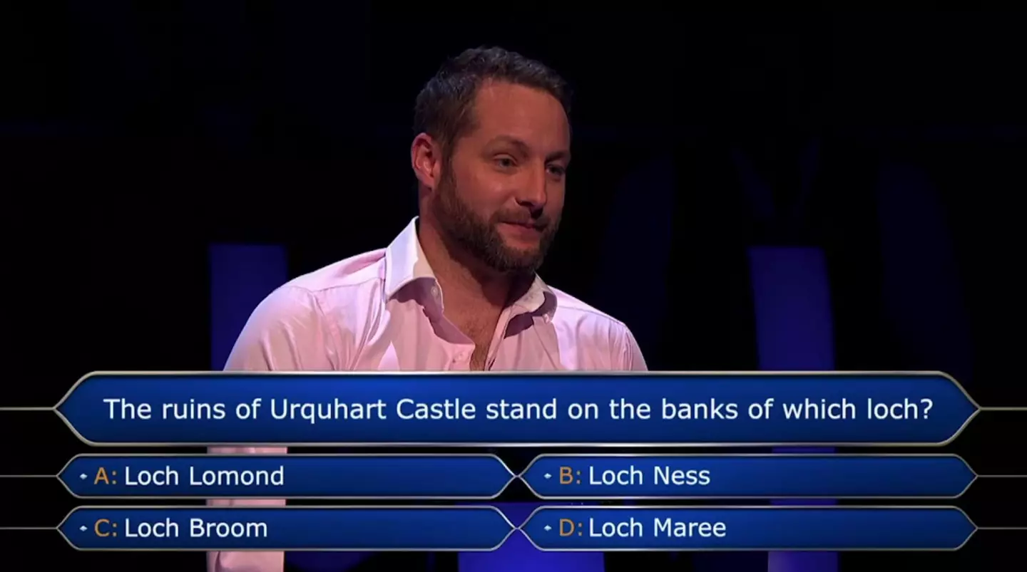 The bloke had a pretty good idea of the answer. (ITV)