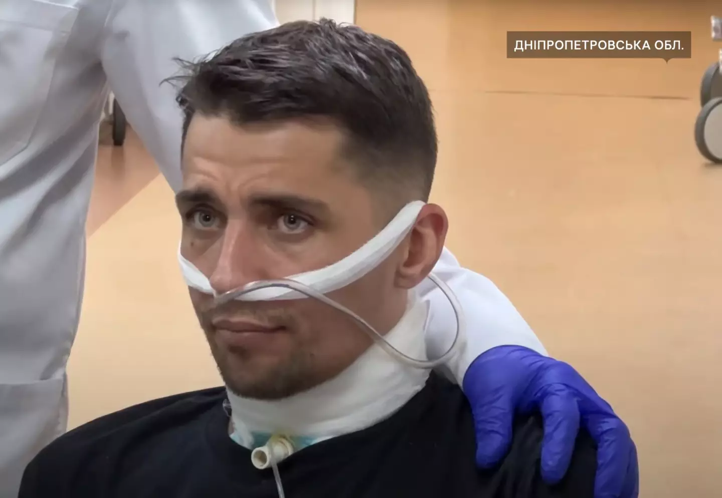 Doctors are hopeful he will soon be able to speak again (Suspilne Dnipro)
