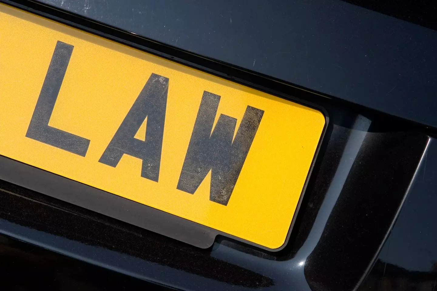 Having a banned plate would count as breaking the law (Getty Stock Image)