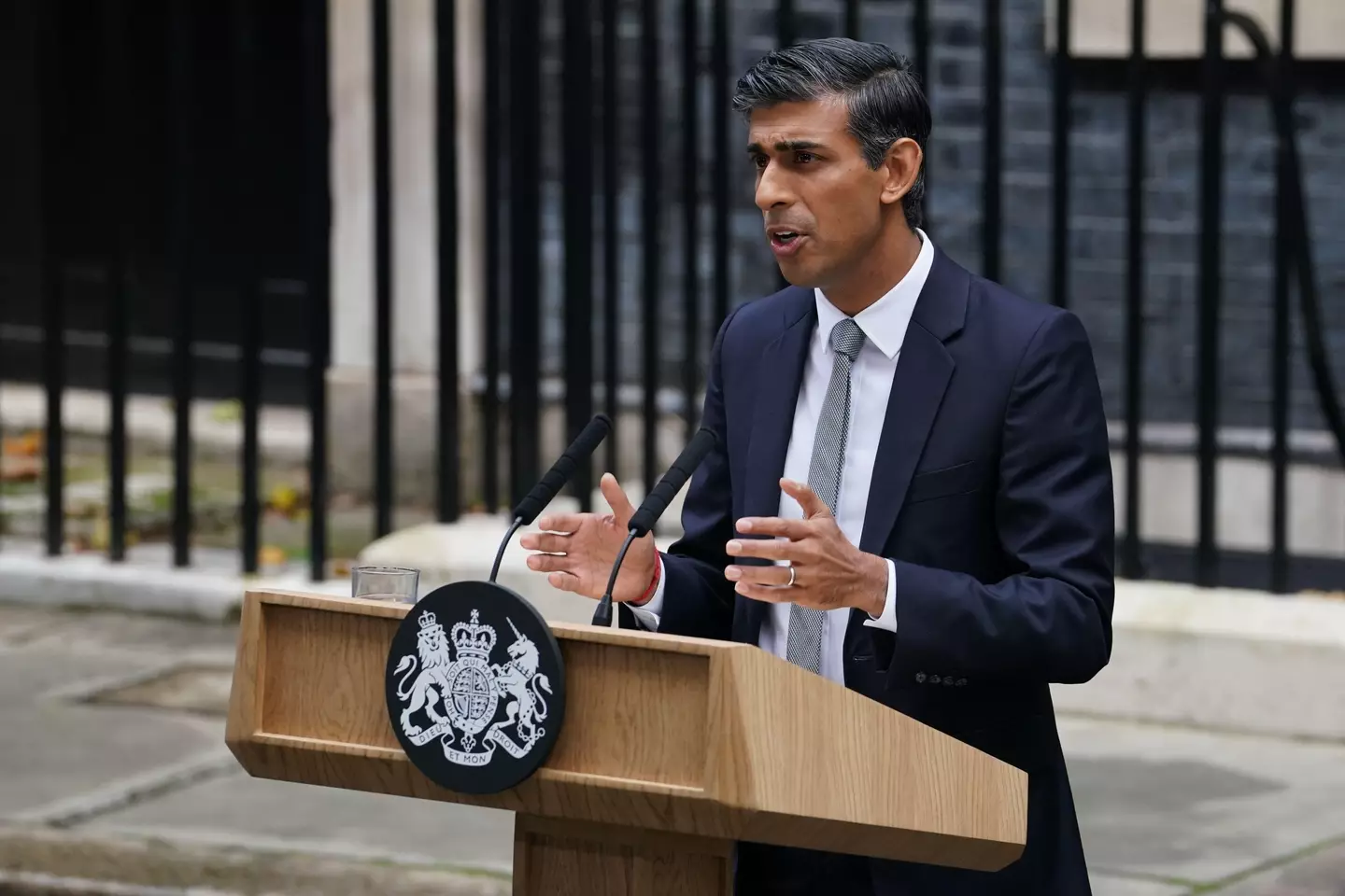 Sunak took over as PM after the disastrous premiership of Liz Truss.