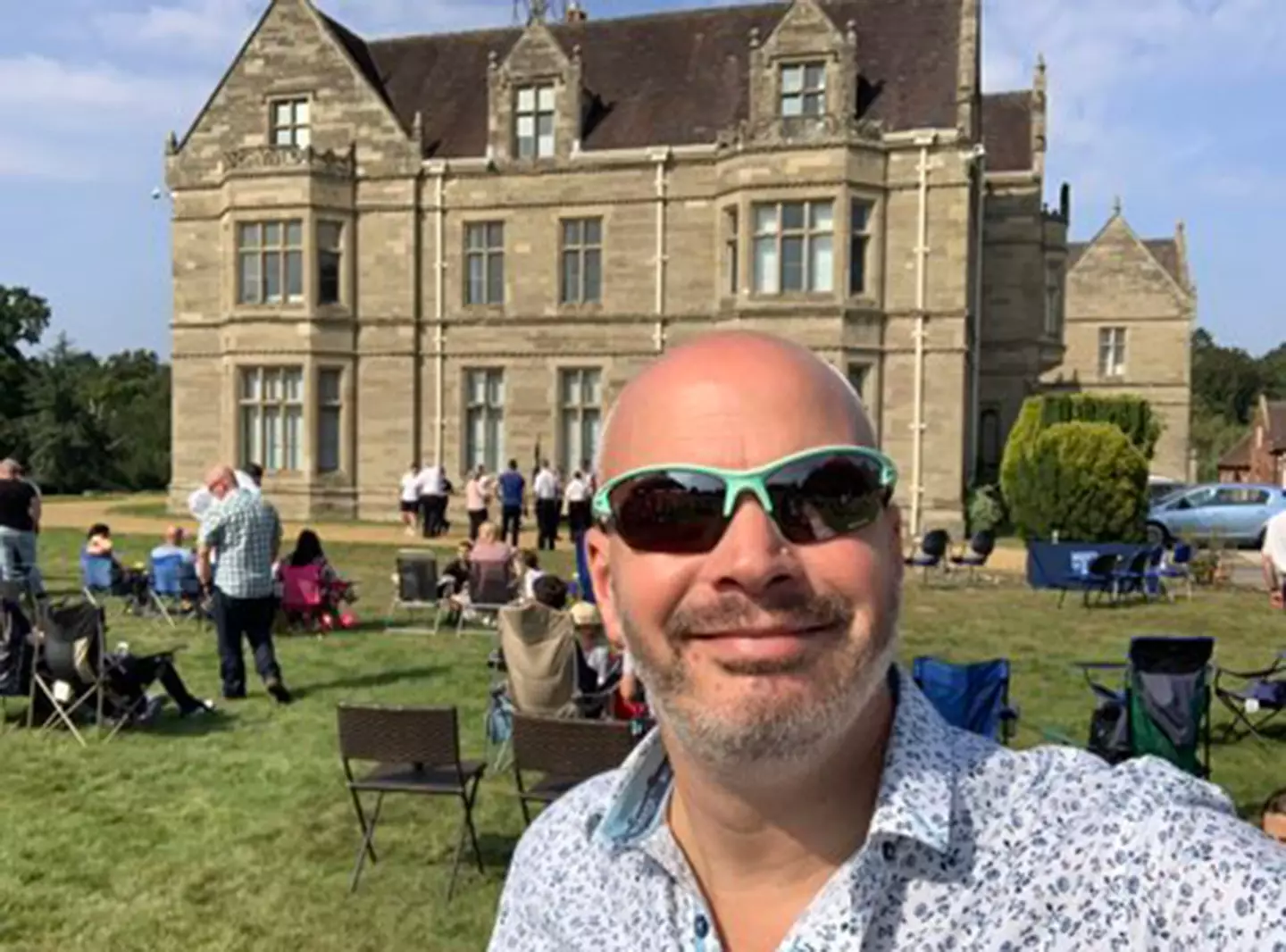 Phil said he thought the parcel ‘was a bird’.