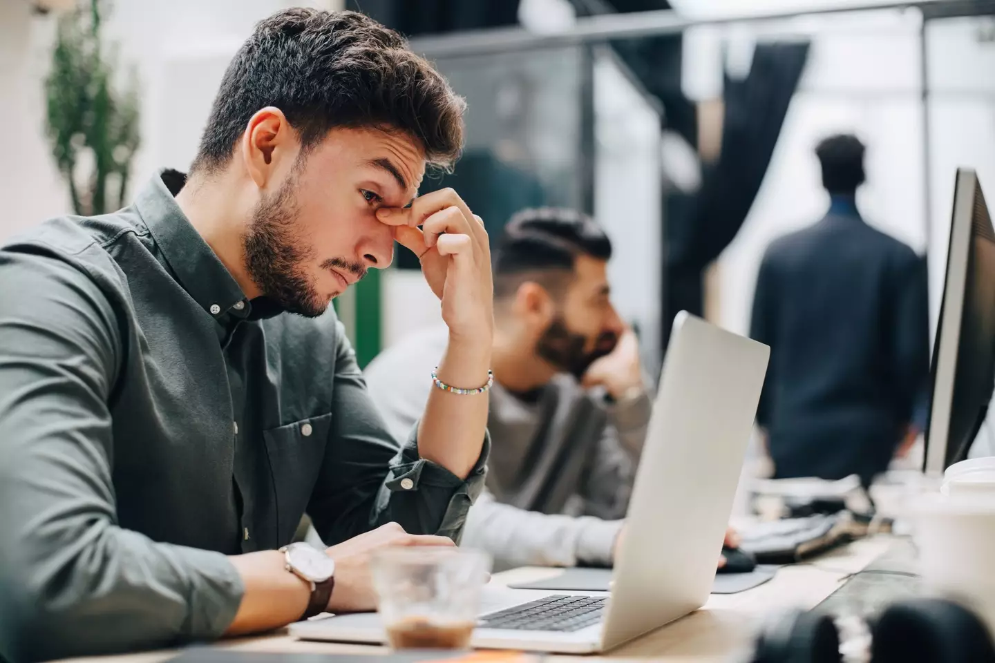 Digital eye strain is commonplace in our technology heavy culture (Getty Stock Images)