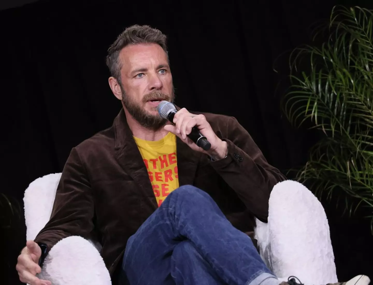 Shepard told his podcast their daughter Delta wanted to be a mother and he suggested he could freeze her eggs when she was older so she could wait until later in life (JB Lacroix/Getty Images)