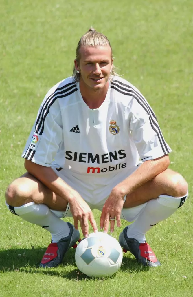 The affair scandal came after David Beckham moved from Manchester United to Real Madrid (Carlos Alvarez/Getty Images)