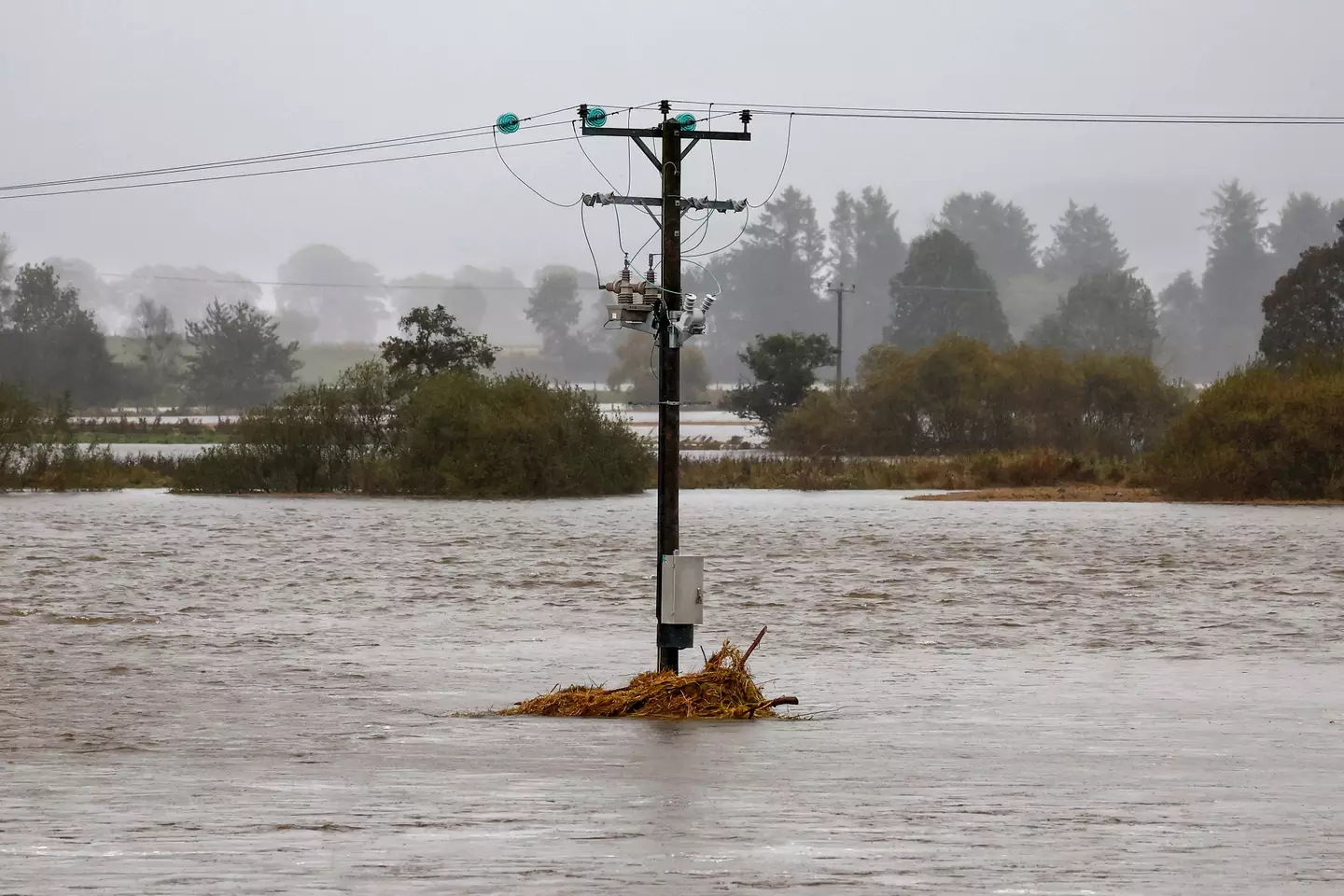 A danger to life warning is currently in place (Jeff J Mitchell/Getty Images)