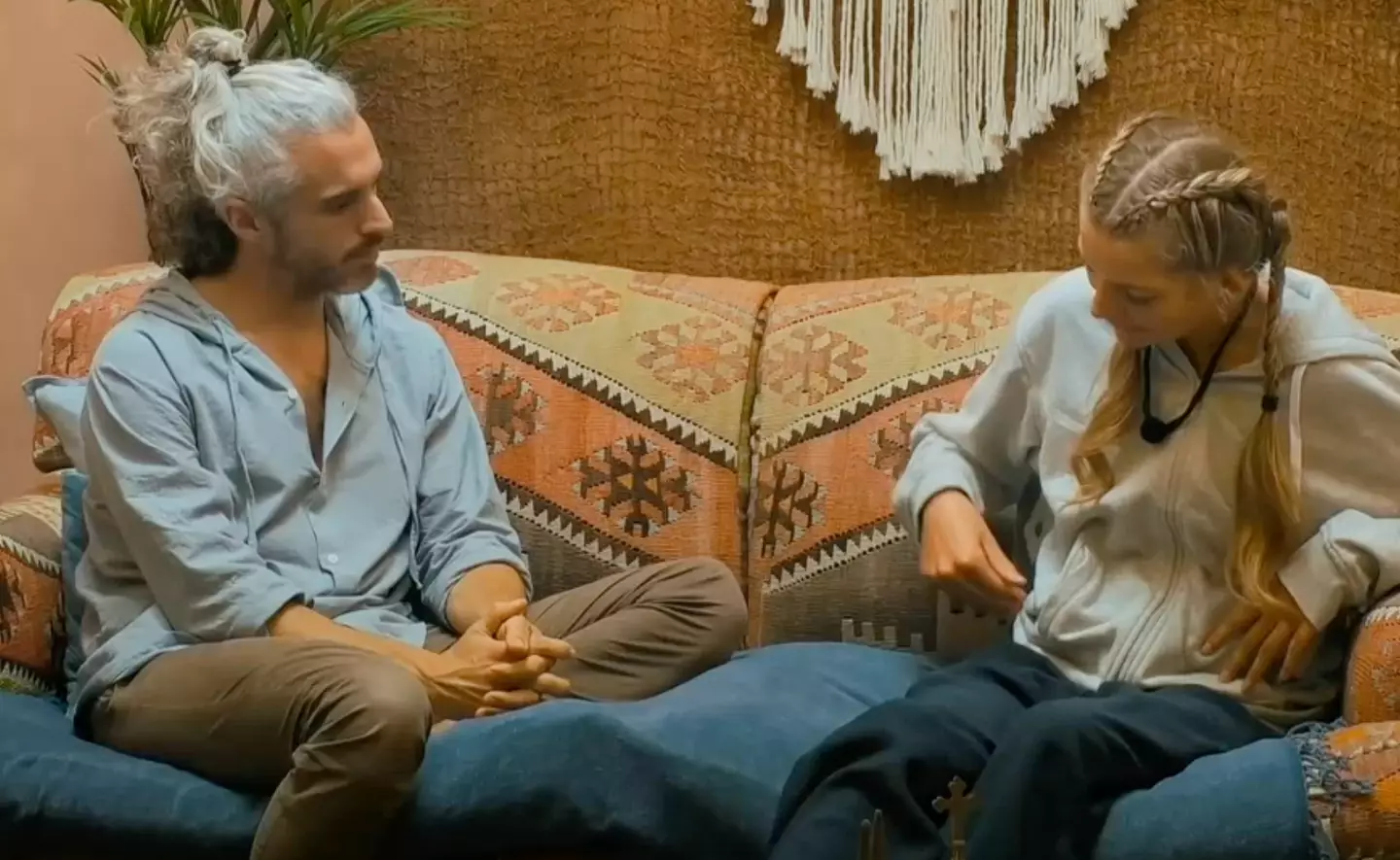 They explore touch therapy. (Channel 4)