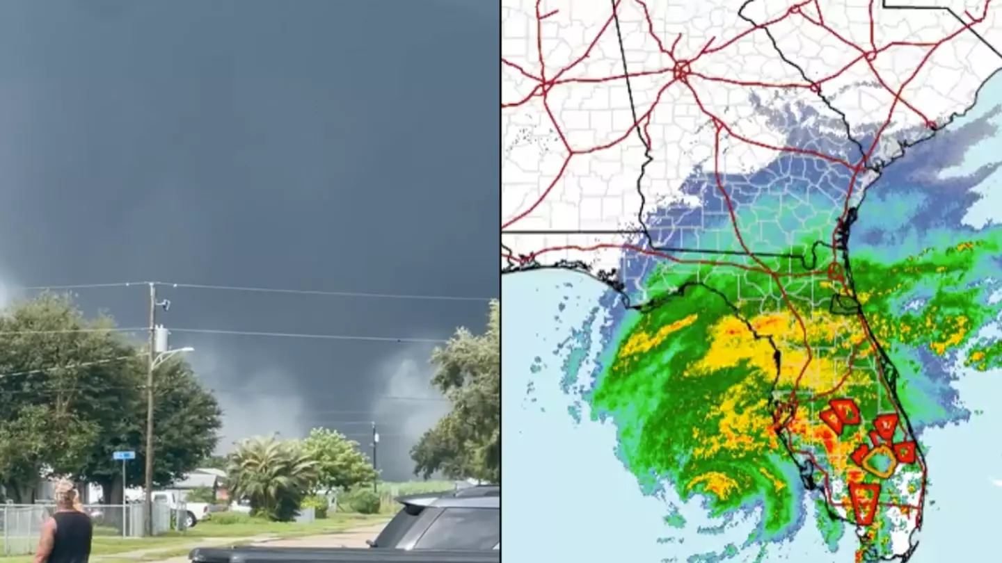 Chilling footage shows Hurricane Milton hitting Florida with destructive tornadoes as first deaths confirmed