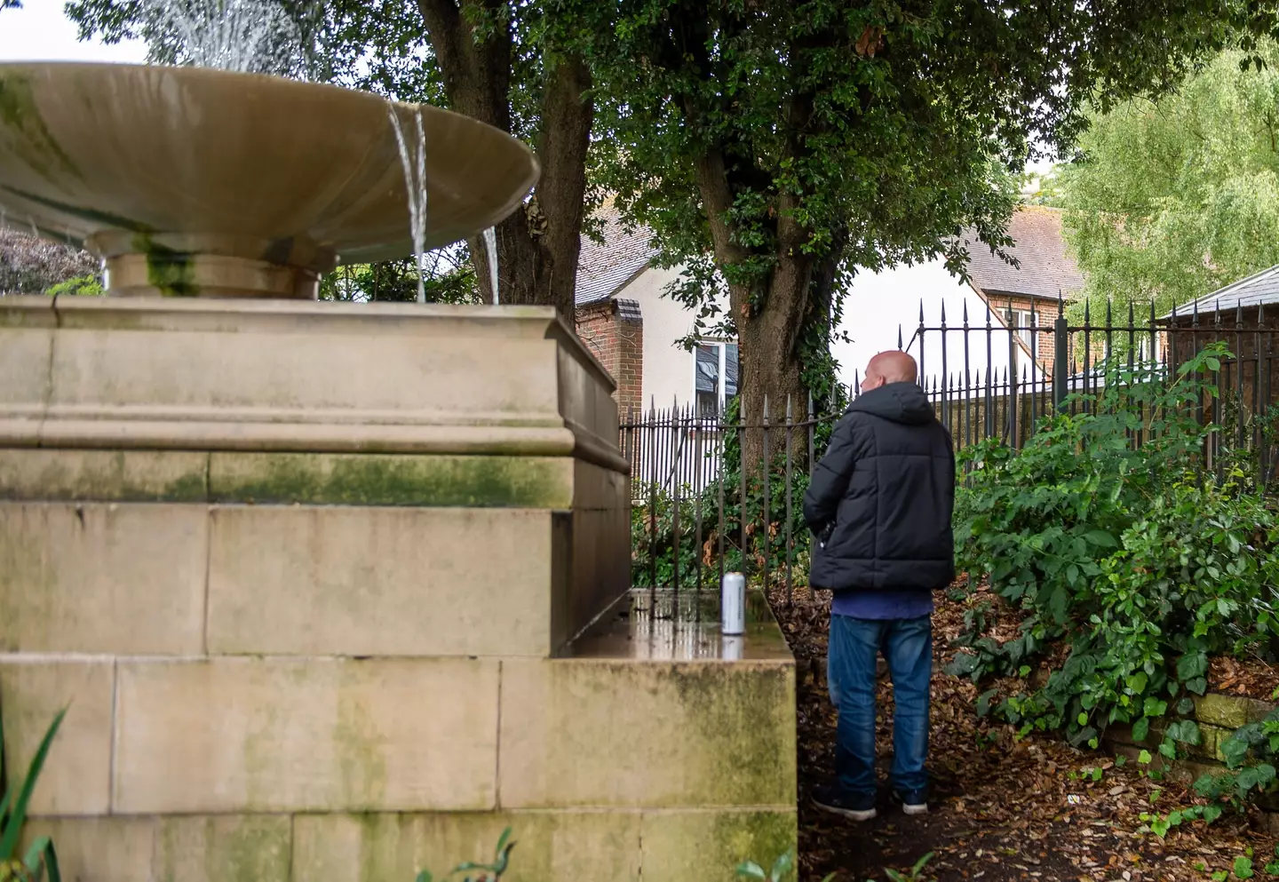 Just admiring the shrubbery, were you? You're fooling nobody mate.
