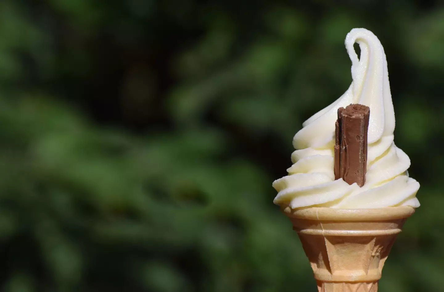 The Flake 99 ice cream is a staple of the British summer.